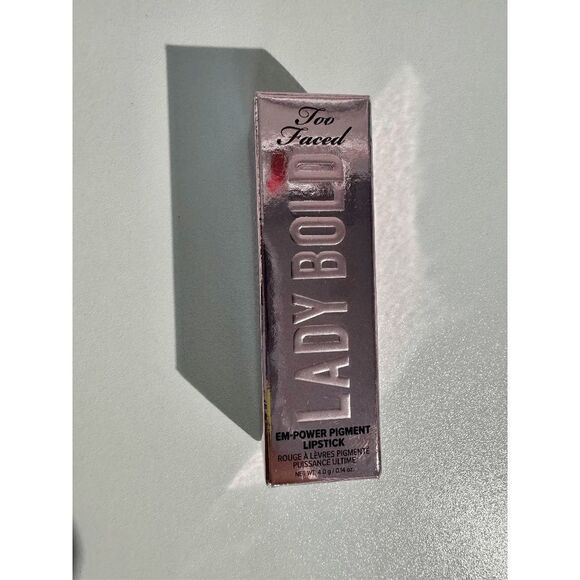 Too Faced Em-Power Pigment Lipstick Comeback Queen 04 Warm Cinnamon Rose - Picture 5 of 11